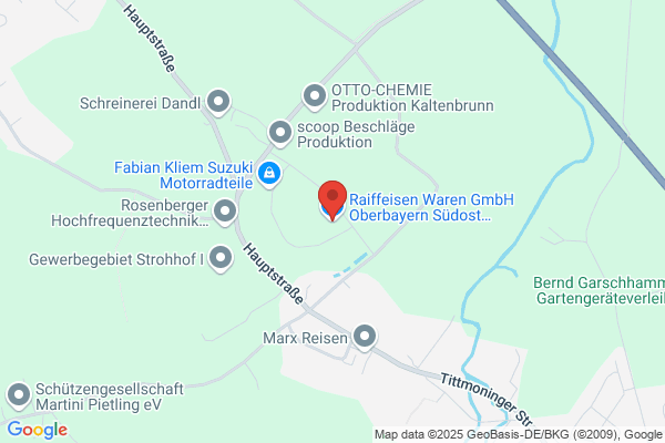 Raiffeisen Waren GmbH Oberbayern Südost - Hauptstandort Fridolfing