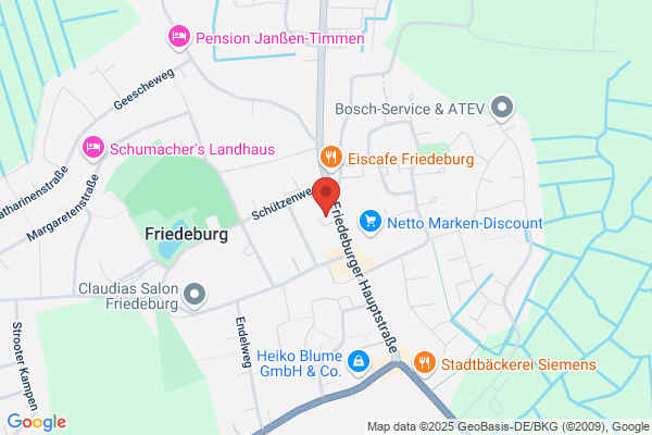 Raiffeisen-Volksbank eG Kundenzentrum Friedeburg