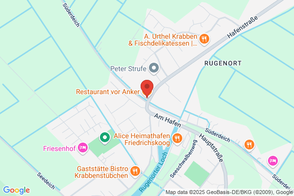 Restaurant vor Anker