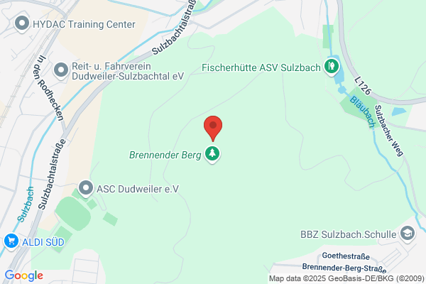 Brennender Berg