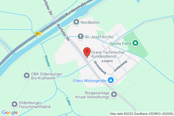 Grave Technischer Kundendienst