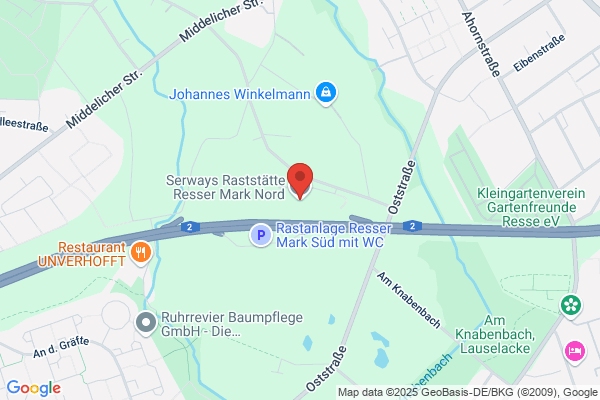 Serways Raststätte Resser Mark Nord