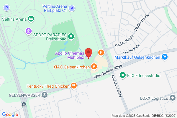 Multiplex-Kino an der Schalke Arena - Programmansage -