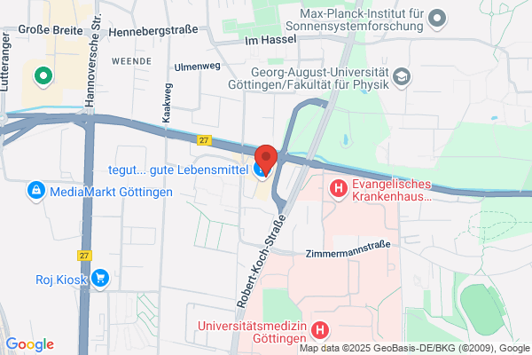 Bäckerei Thiele - Tegut an der Lutter - Göttingen