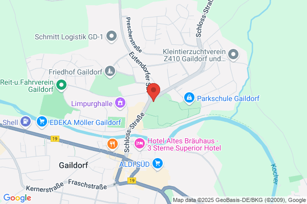 Gaildorf Rathaus Grund-und