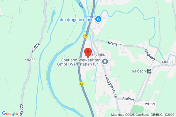 Wäscherei Gaißach der Oberland-Werkstätten