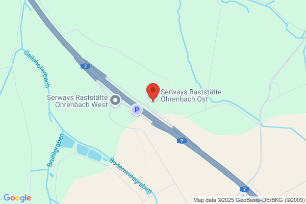Serways Raststätte Ohrenbach Ost