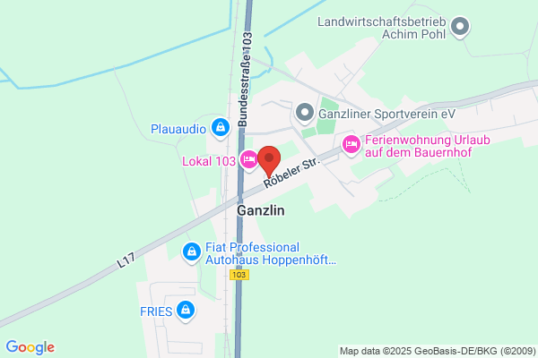 Feuerwehr Ganzlin Unterstellhalle FFw