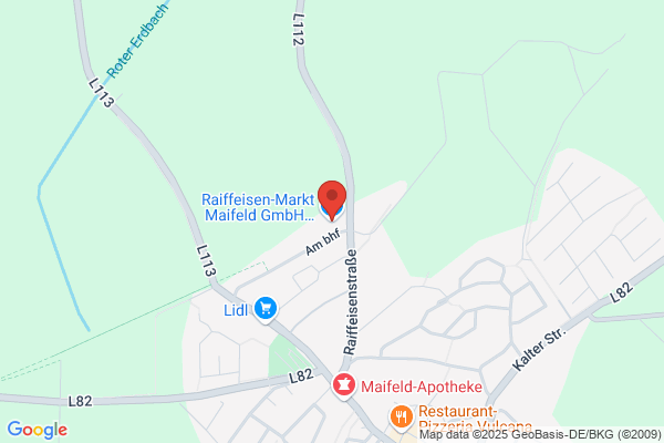 Raiffeisen-Markt Maifeld GmbH, Standort Münstermaifeld