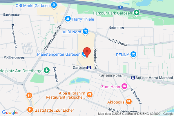 Hannoversche Volksbank eG Geldautomat Garbsen (Planetencenter)