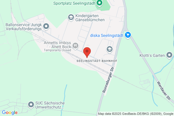 Volksbank eG Gera Jena Rudolstadt, SB-Standort Seelingstädt