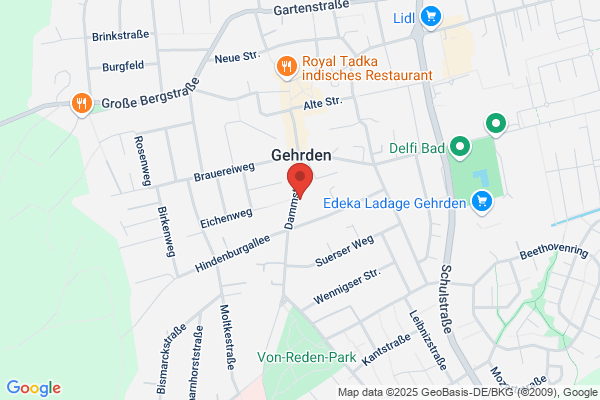 Stadt Gehrden Kindertagesstätte Dammstraße