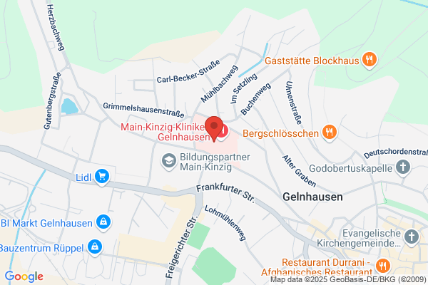 VR Bank Main-Kinzig-Büdingen eG Geldautomat Main-Kinzig-Kliniken Gelnhausen