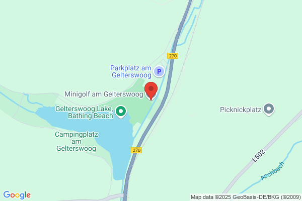 Minigolf am Gelterswoog