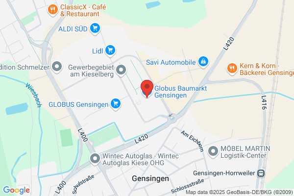 Globus Baumarkt Gensingen