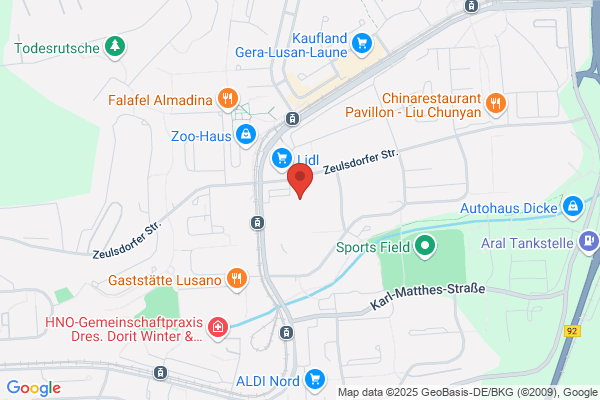 Volksbank eG Gera Jena Rudolstadt, Filiale Lusan