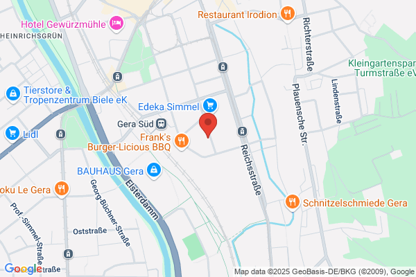 CIDA GmbH, Geschäftsstelle Gera