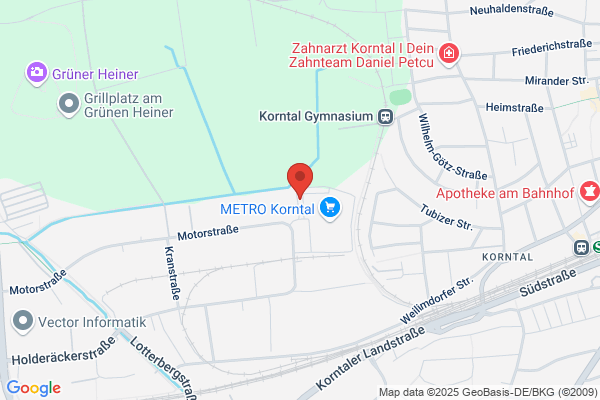Tankstelle am Supermarkt