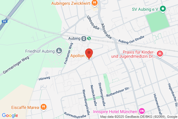 Apollon in den Lüfte