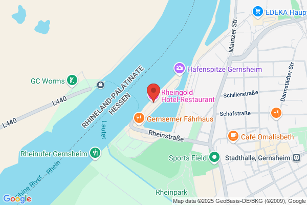 Hotel - Restaurant Café Rheingold Rhein Main Neckar - Andres & Andres Gastronomie GbR