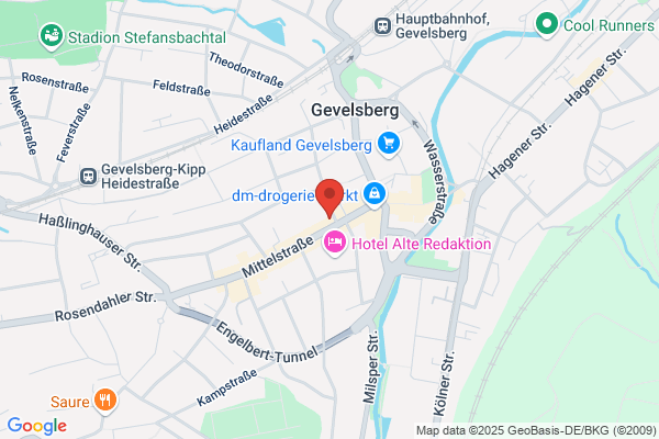 Geschlossene Geschäftsstelle