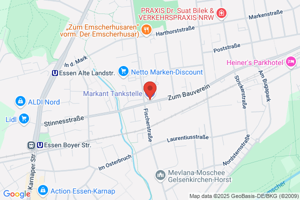 Markant Tankstelle