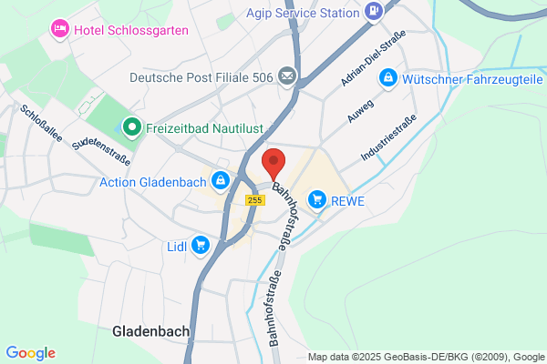 Geschlossene Geschäftsstelle