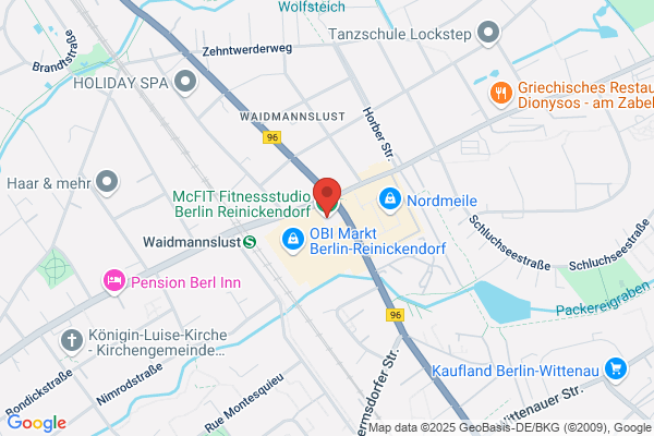 McFIT Fitnessstudio Berlin Reinickendorf