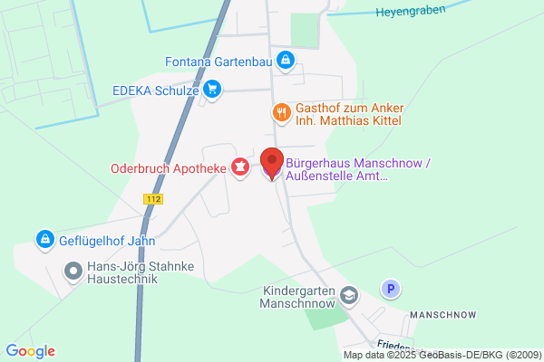 Gemeinde Küstriner Vorland - Bürgerhaus