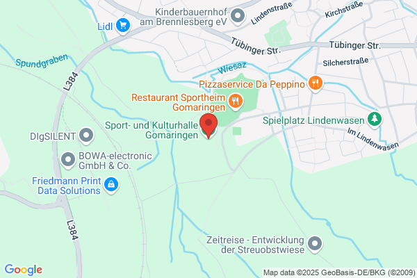 Sporthalle Gomaringen