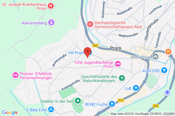 Reisebüro Prümer Tücks im Hit Markt