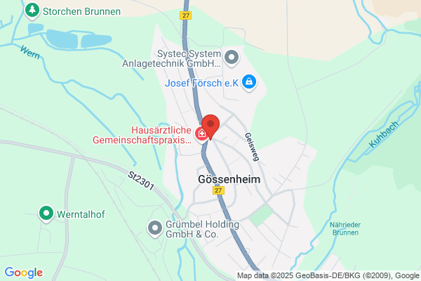 Gemeinde Gössenheim Sprechstundenzimmer
