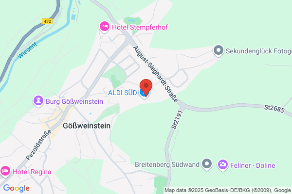 VR Bank Bamberg-Forchheim, Autoschalter Gößweinstein (Aldi)