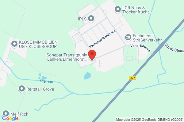 Sonepar Transitpunkt Lanken/Elmenhorst kein Verkauf