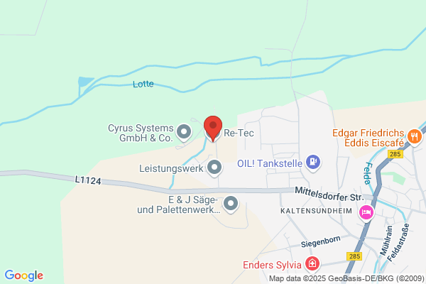 Retec Regel & Steuertechnik GmbH Tabarz Betriebsstätte Gräfenhain