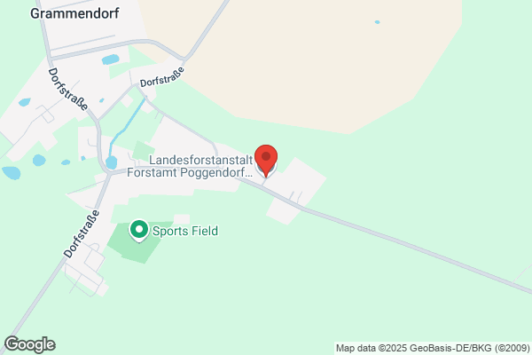 Landesforstanstalt Forstamt Poggendorf Revier Stubbendorf