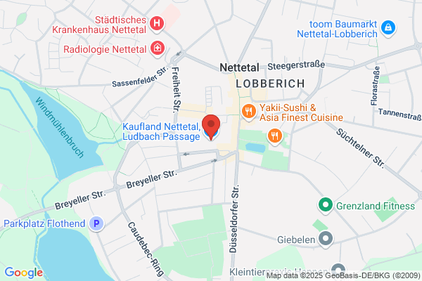 Kaufland Nettetal, Ludbach Pas