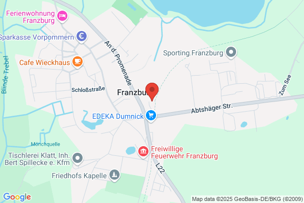 Volksbank Vorpommern eG, Geschäftsstelle Franzburg