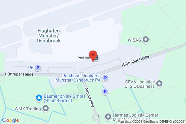 Budget Autovermietung - Flughafen Münster/Osnabrück