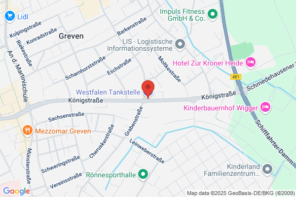 Westfalen Tankstelle