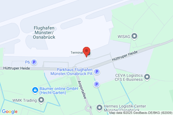 Die TUI am Flughafen Münster-Osnabrück