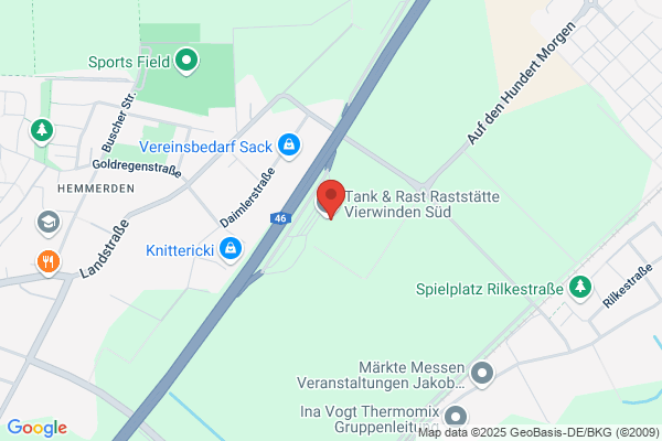 Tank & Rast Raststätte Vierwinden Süd