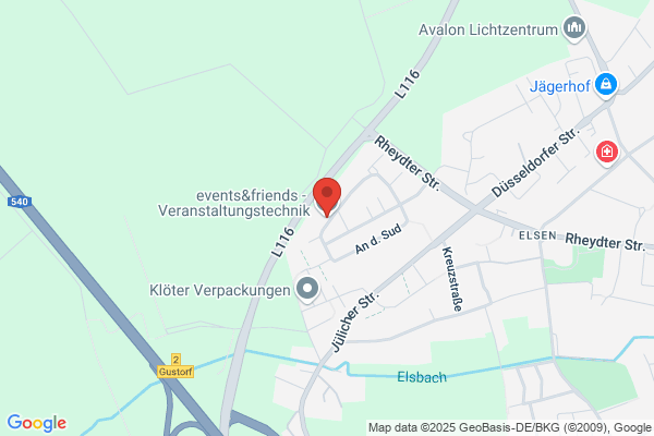 events&friends – Veranstaltungstechnik