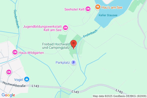 Freibad Hochwald und Campingplatz