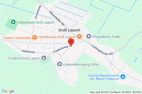 Amt Ludwigslust Land Gemeinde Groß Laasch