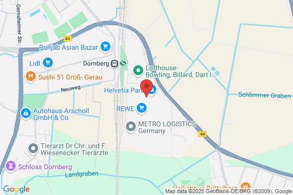 Volksbank Darmstadt Mainz, SB-Filiale Helvetia Park, Groß-Gerau