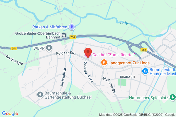 Restaurant zum Lüdertal
