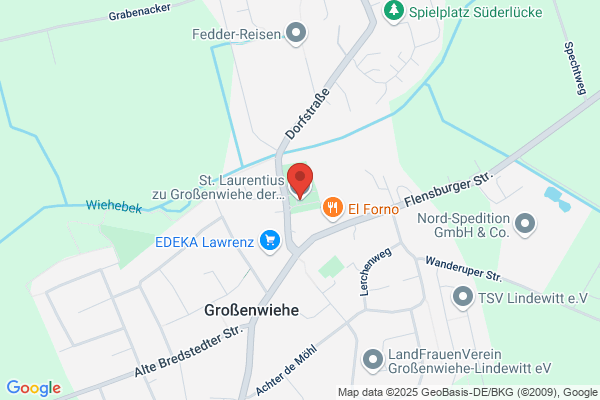 St. Laurentius Großenwiehe - Ev.-Luth. Kirchengemeinde Großenwiehe