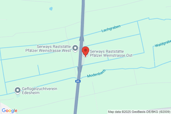 Serways Raststätte Pfälzer Weinstrasse Ost