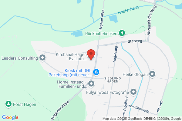 Kirchsaal Hagen - Ev.-Luth. Kirchengemeinde Ahrensburg